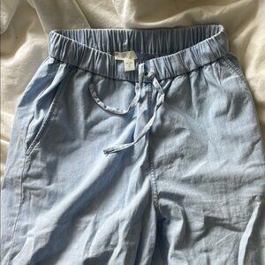 Light Blue Drawstring Pants